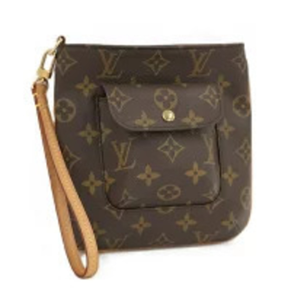 LOUIS VUITTON Pouch Clutch Partition Monogram